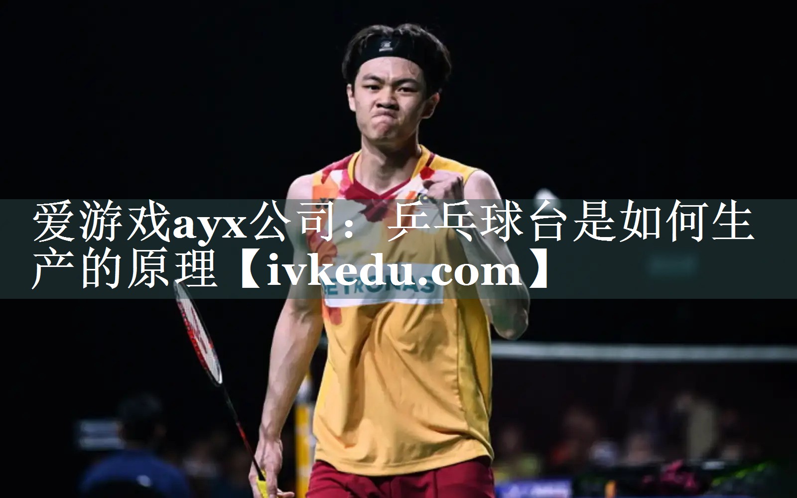 爱游戏ayx公司：乒乓球台是如何生产的原理
